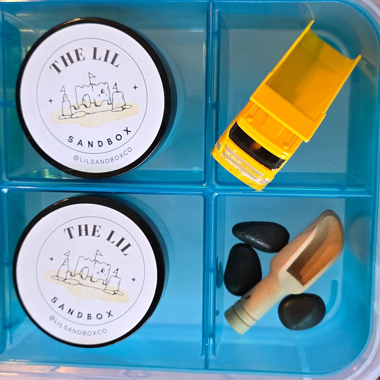 Lil Sandbox Large Construction Sensory Sand Box