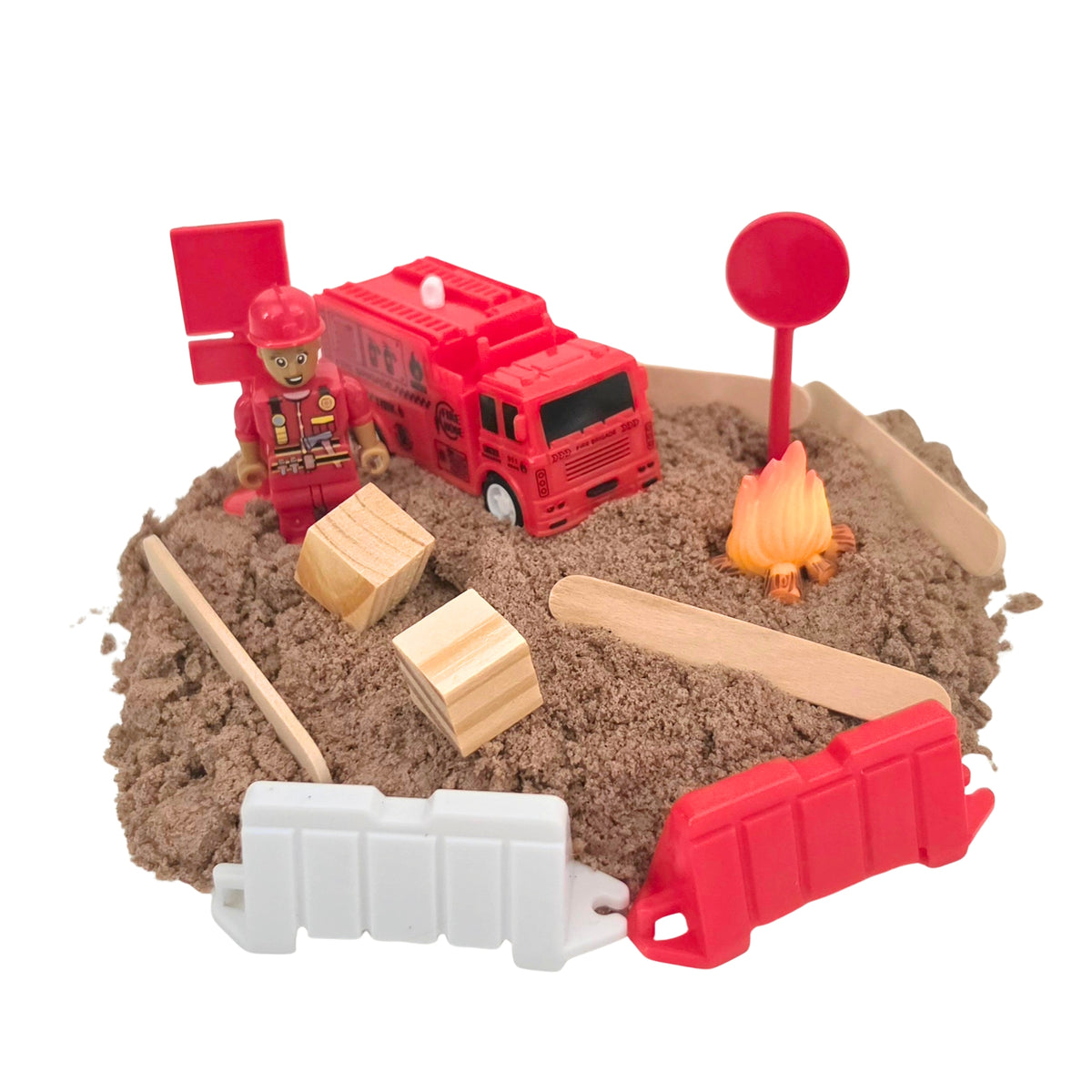 Firefighter Sensory Sandbox Kit
