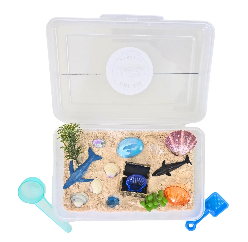 Lil Sandbox Beach Sensory Sand Box