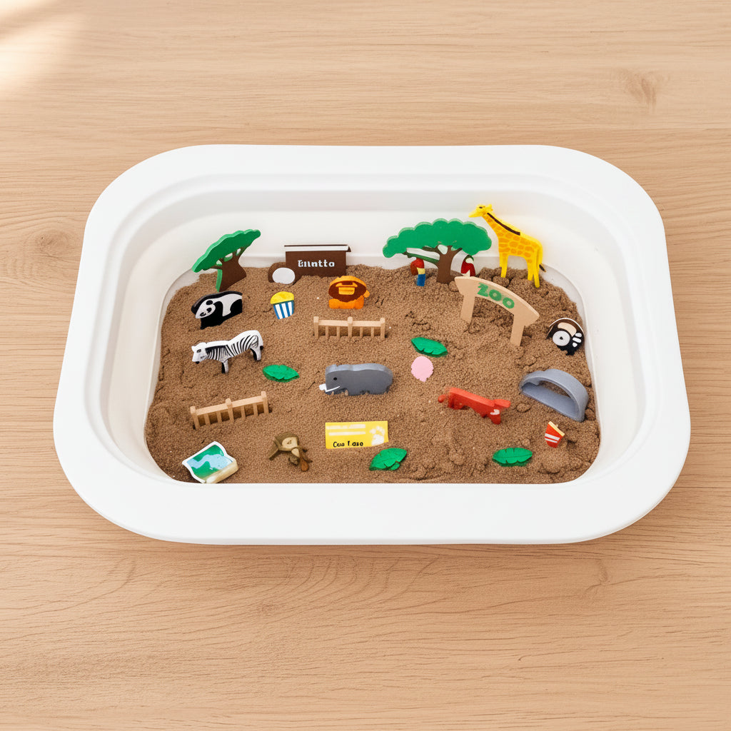 Zoo Wild Sensory Sandbox Kit