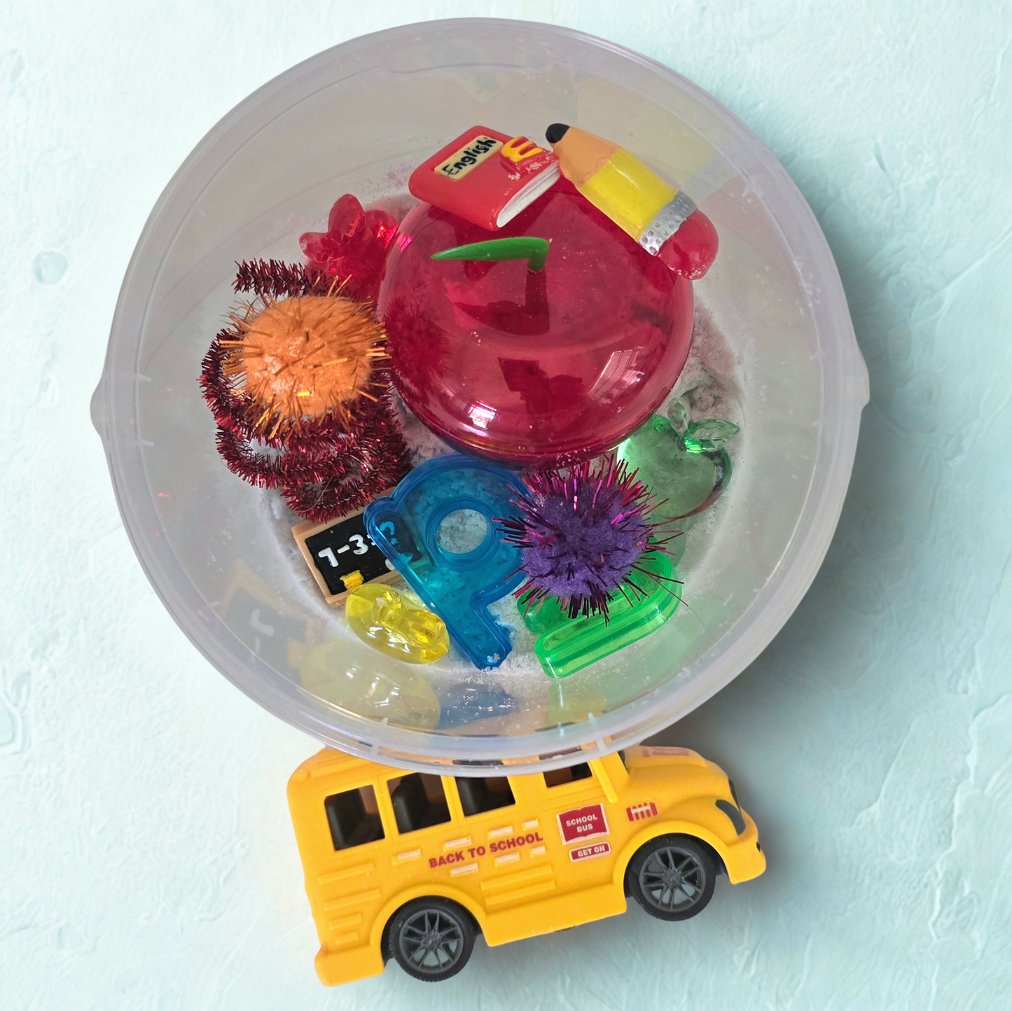 Lil Sandbox Sensory Pail - Back To School