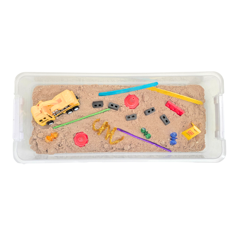 Lil Sandbox Large Sensory Kit - Construction
