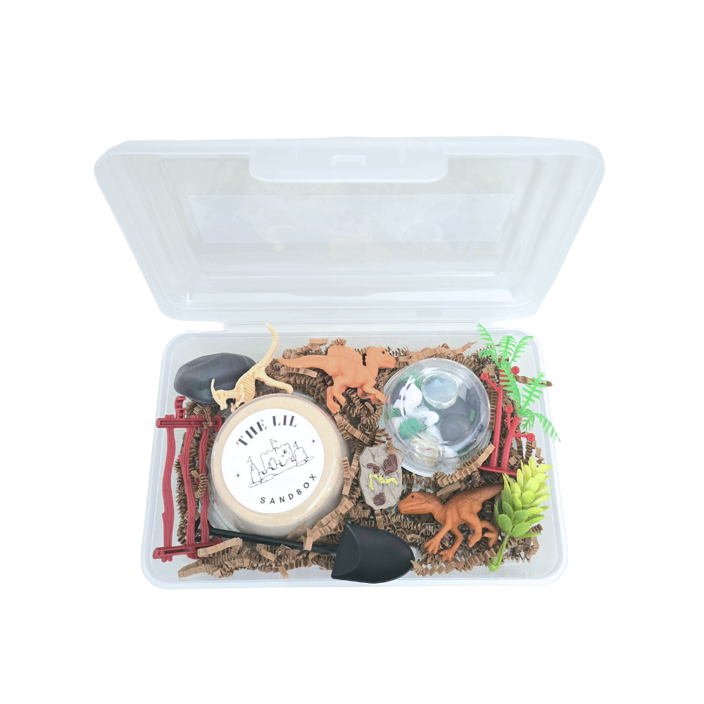 Lil Sandbox Small Sensory Kit - Dinosaur