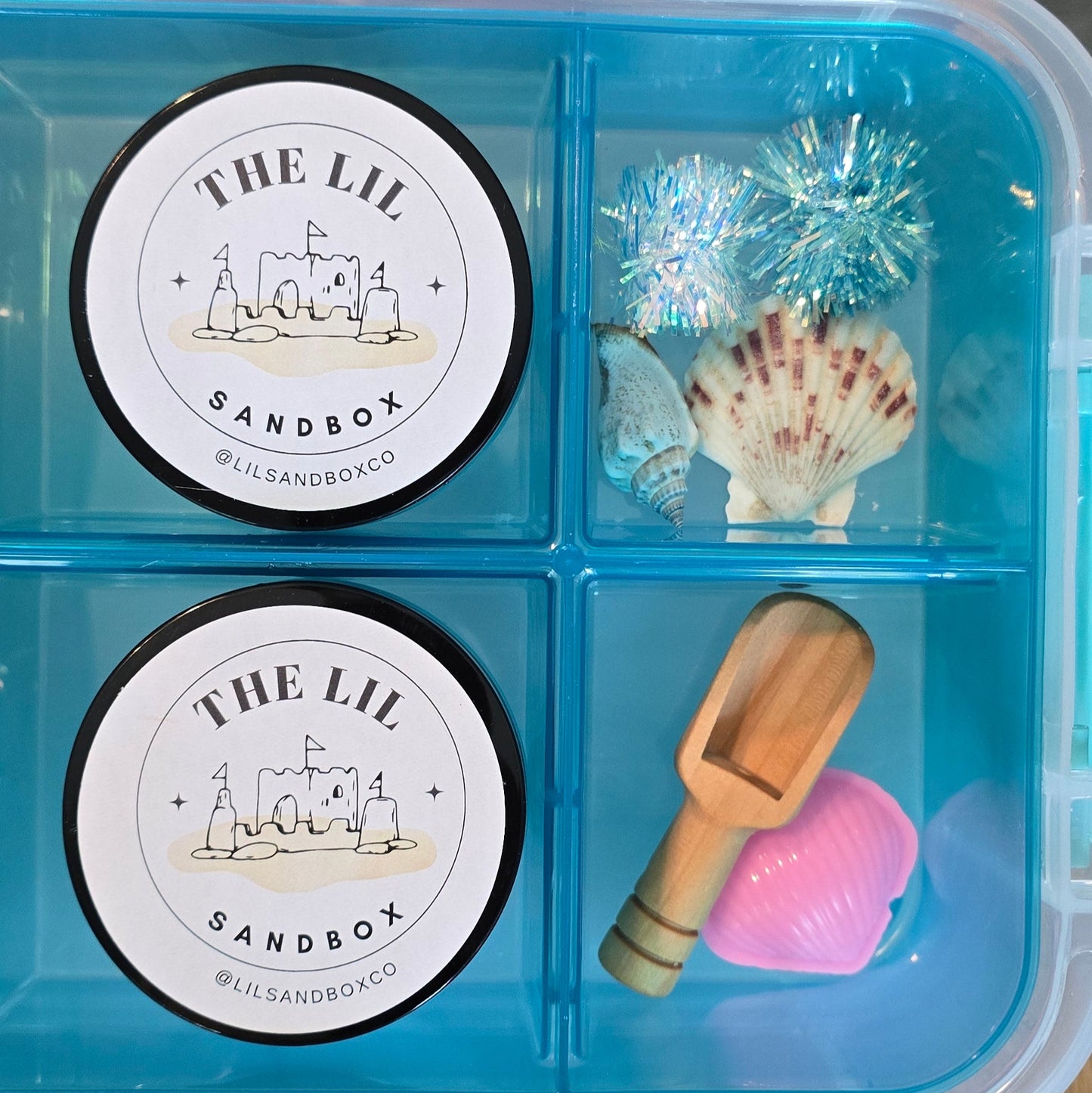 Lil Sandbox Large Mermaid Sensory Sand Box
