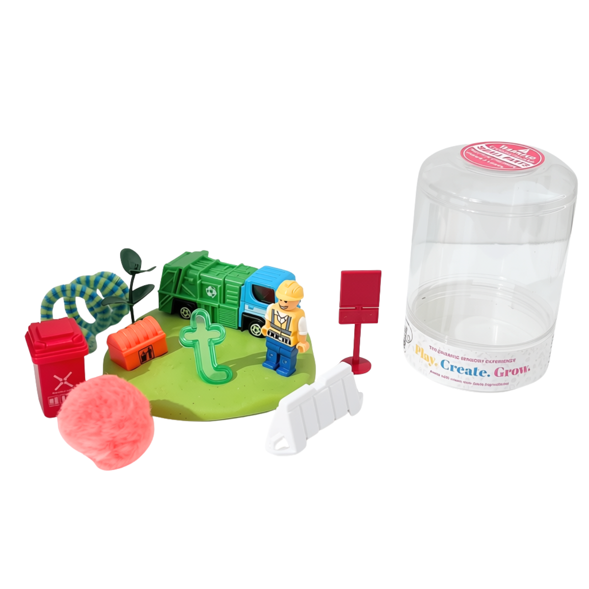 On-the-Go Trash Truck Sensory Kit