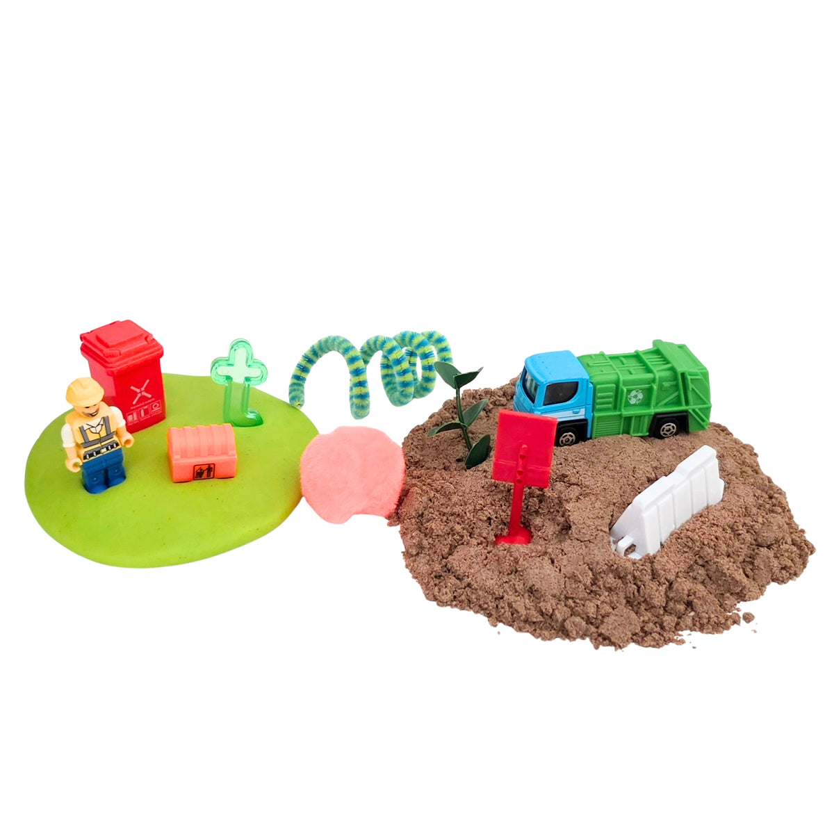 On-the-Go Trash Truck Sensory Kit