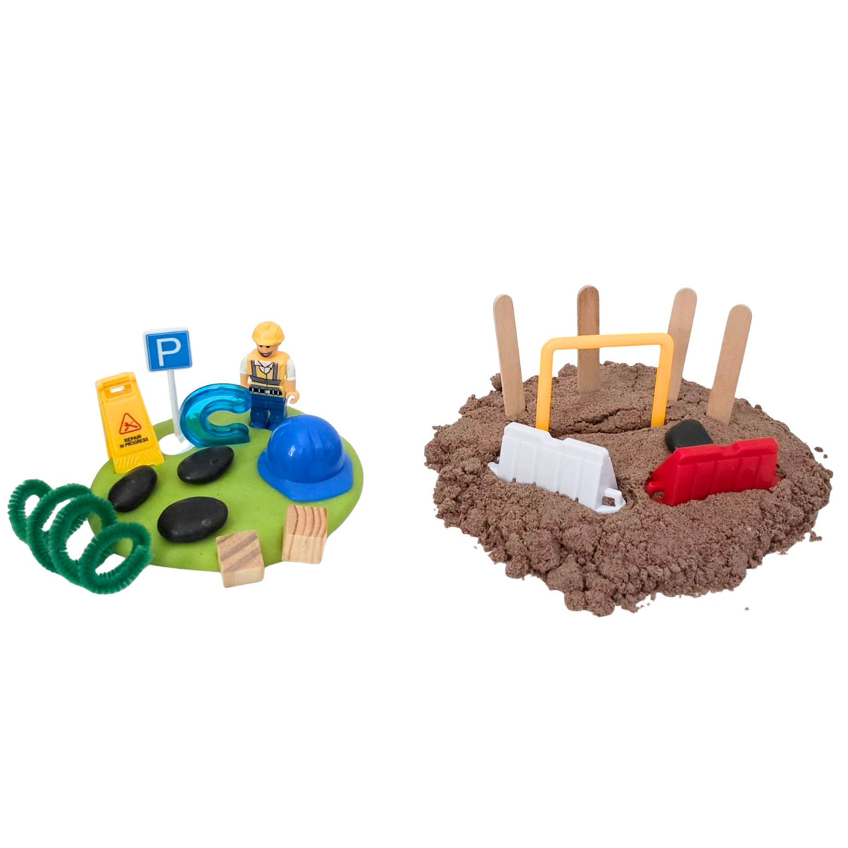 On-the-Go Construction Sensory Kit
