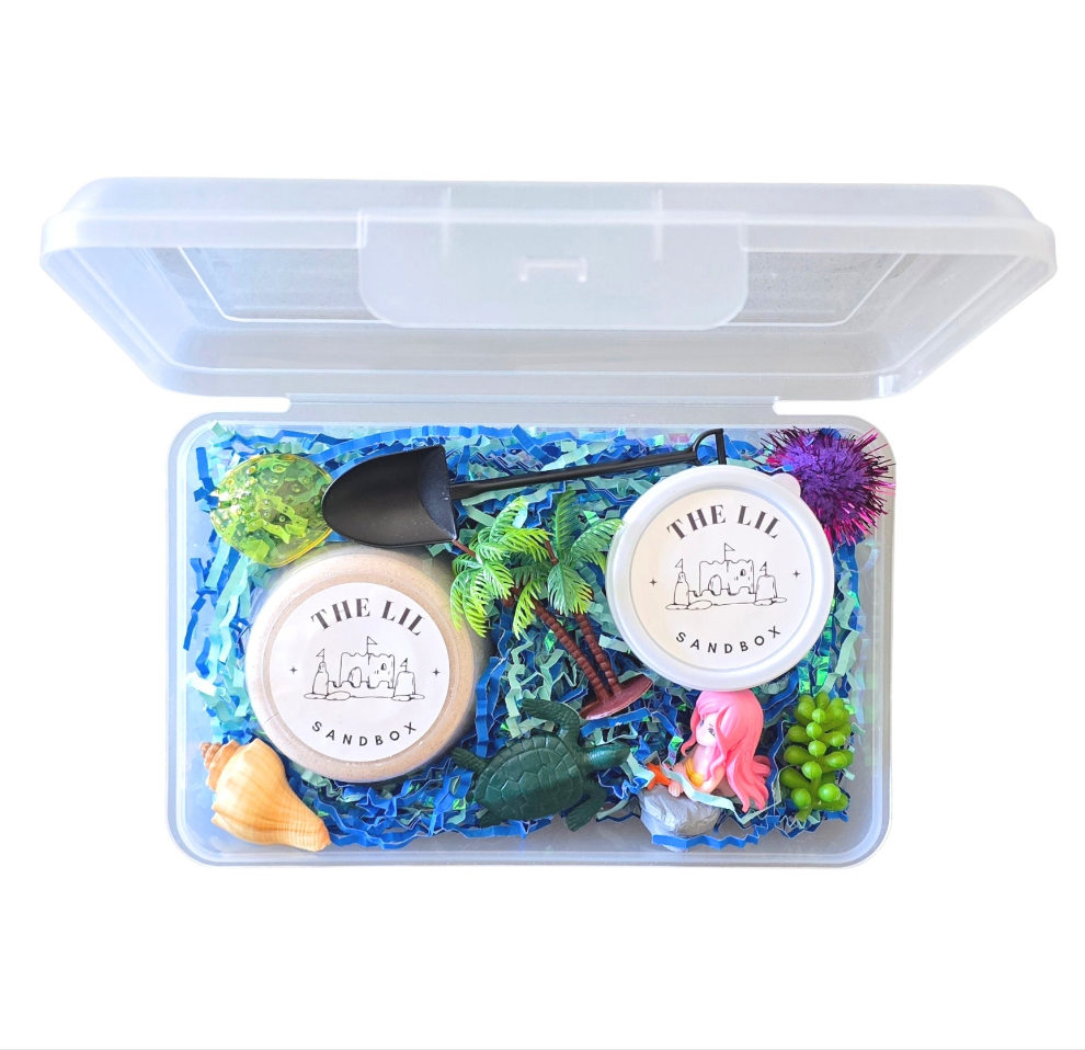 Lil Sandbox Mermaid Sensory Sand Box