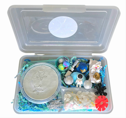 Lil Sandbox Space Adventure Sensory Sandbox