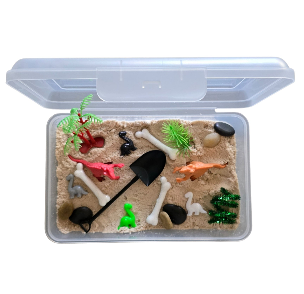 Lil Sandbox Small Sensory Kit - Dinosaur