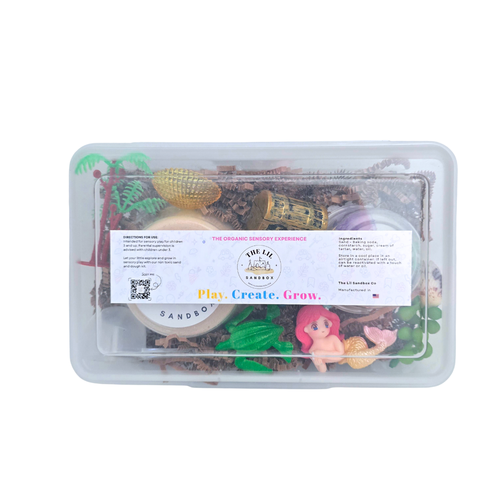Lil Sandbox Mermaid Sensory Sand Box
