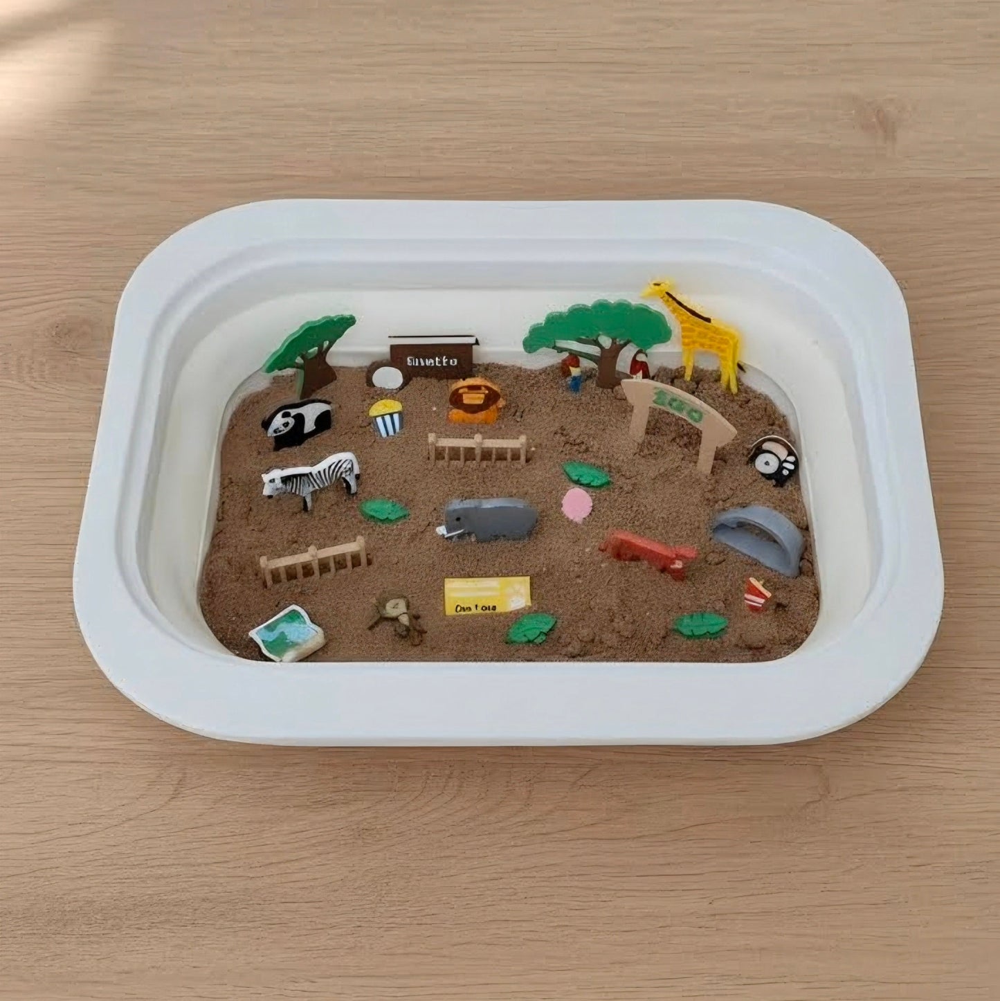 Zoo Wild Sensory Sandbox Kit