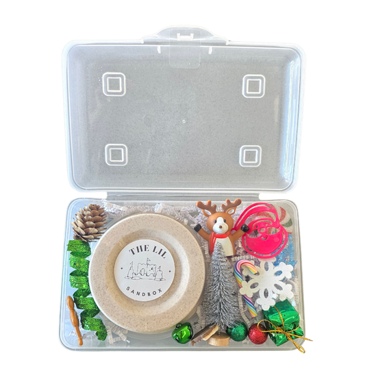 Lil Sandbox Small Sensory Kit - Christmas