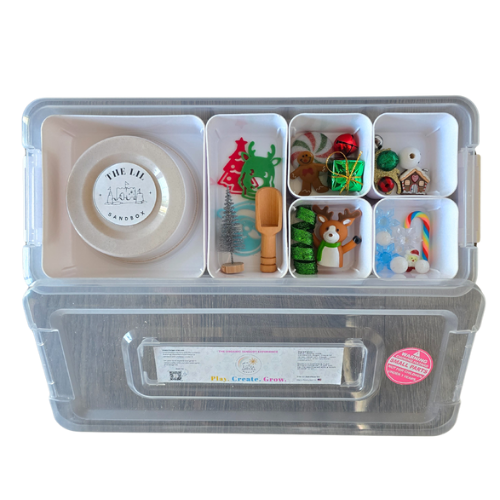 Lil Sandbox Large Sensory Kit - Christmas