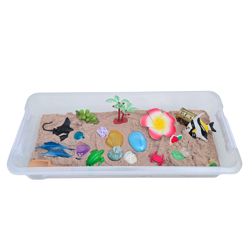 Lil Sandbox Large Sensory Kit - Beach