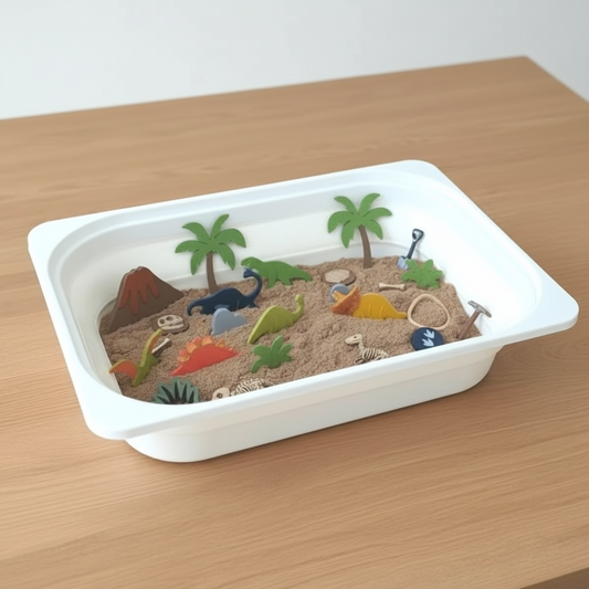 Dino Dig Sensory Sandbox Kit