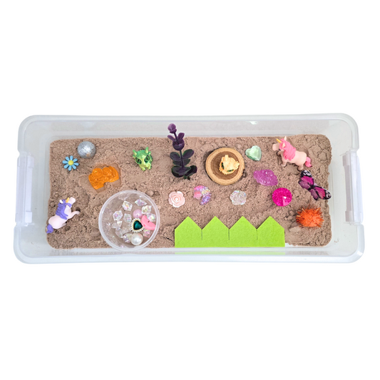 Lil Sandbox Large Sensory Kit - Unicorn & Dragon