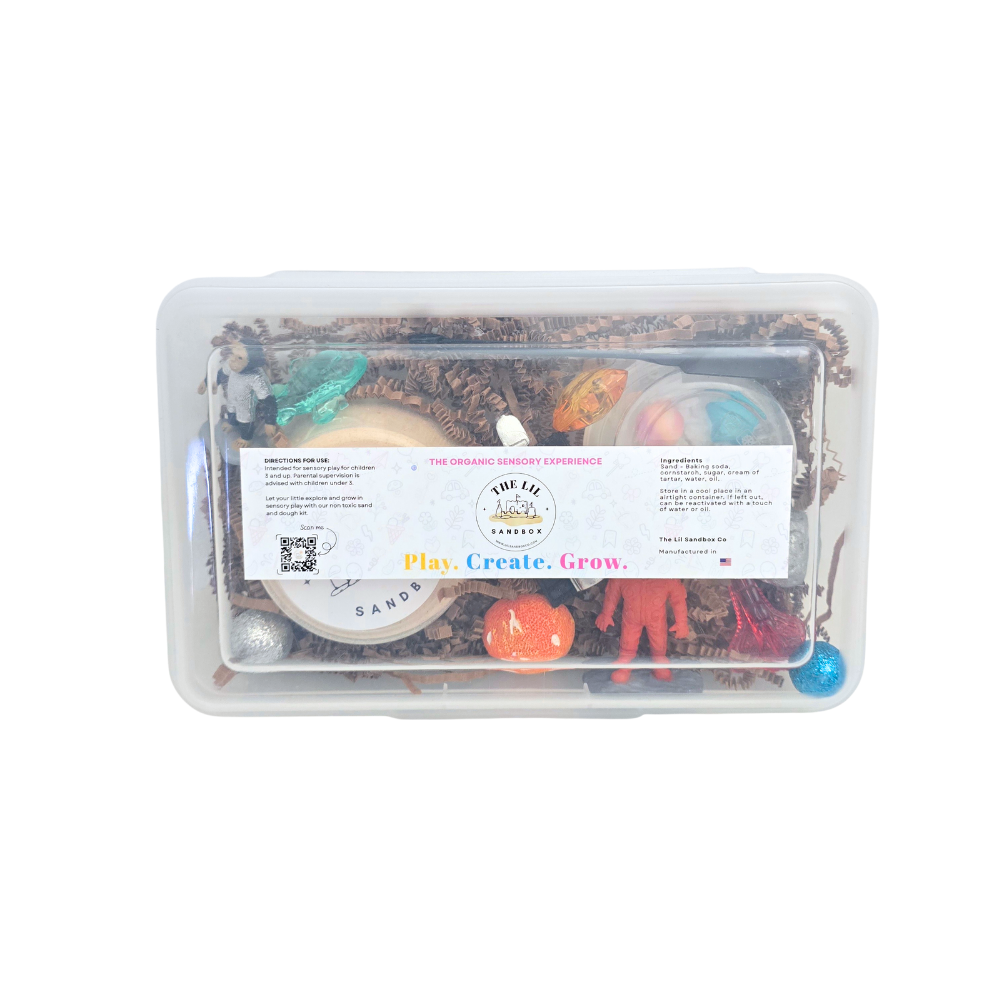 Lil Sandbox Small Sensory Kit - Space Adventure