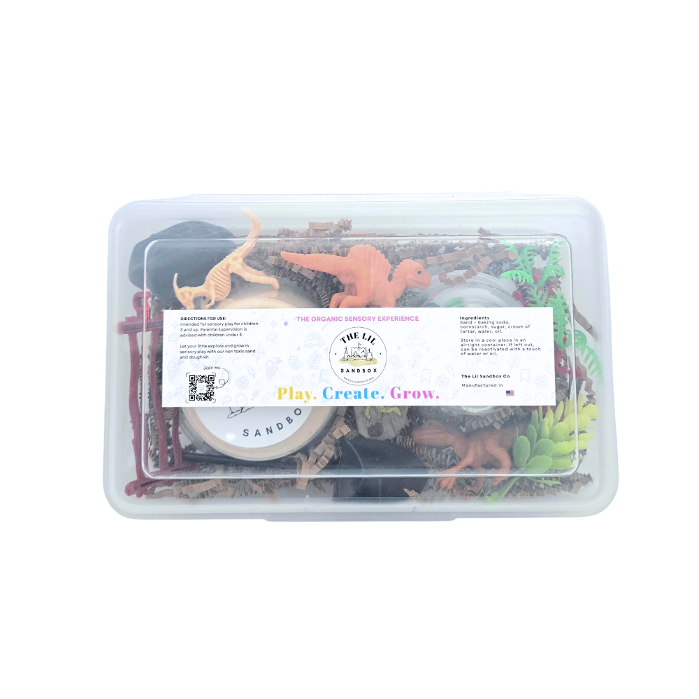 Lil Sandbox Small Sensory Kit - Dinosaur