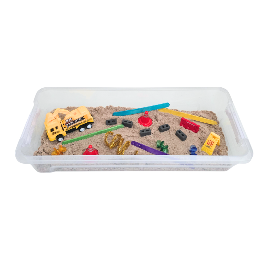 Lil Sandbox Large Sensory Kit - Construction