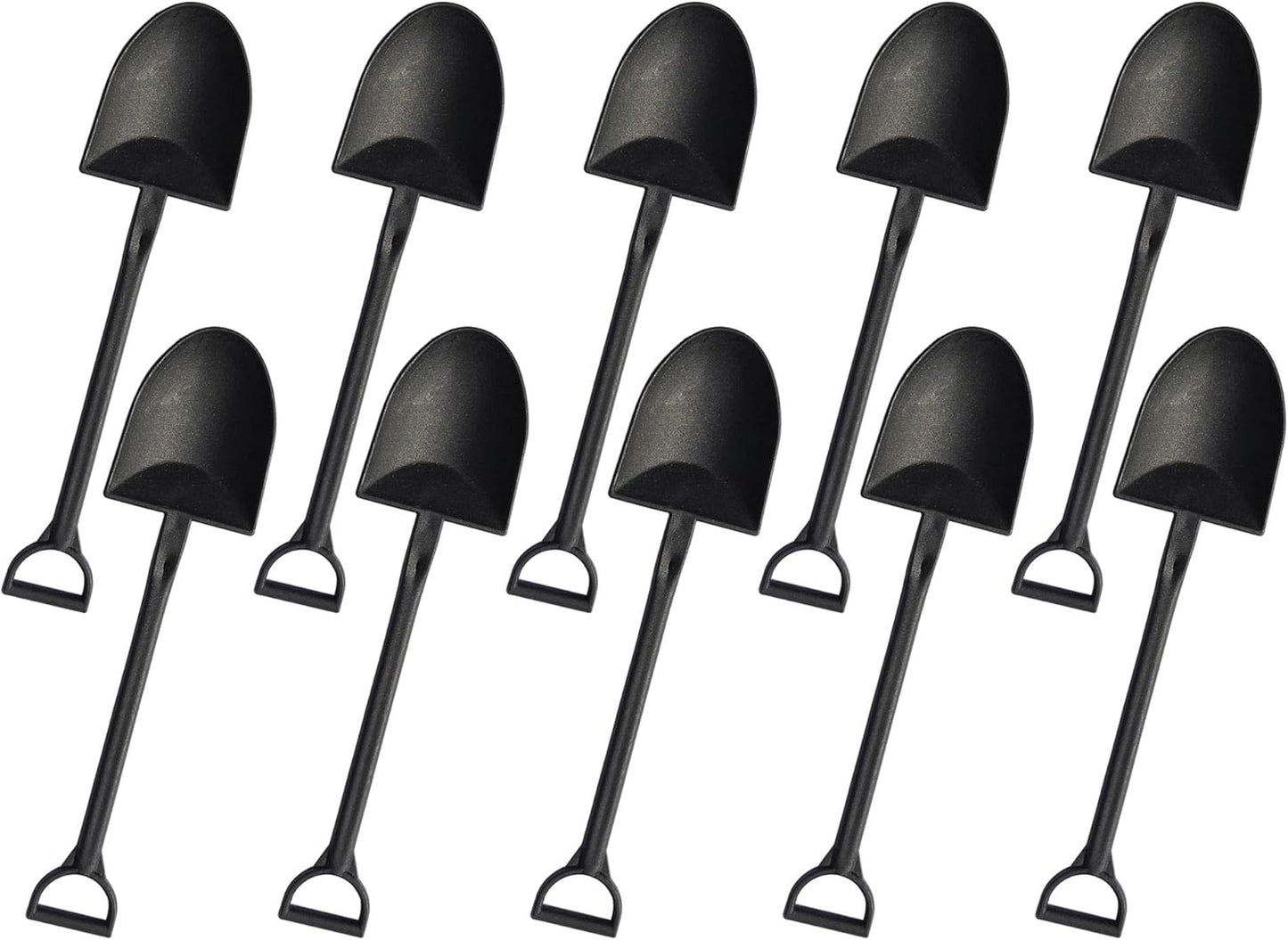 Plastic Black Mini Shovels