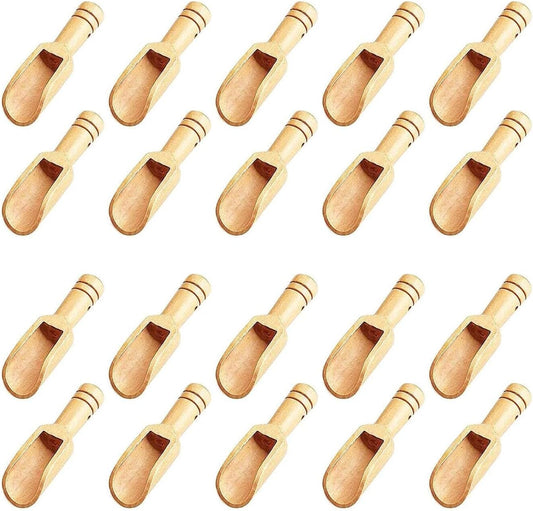 Mini Wooden Scoop
